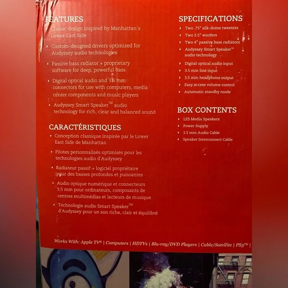 Audyssey Lower East Side Media Speakers